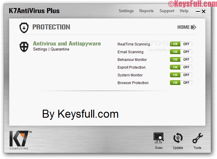 k7 antivirus activation serial key