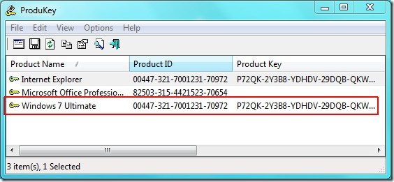 windows 7 64 bit product key ultimate